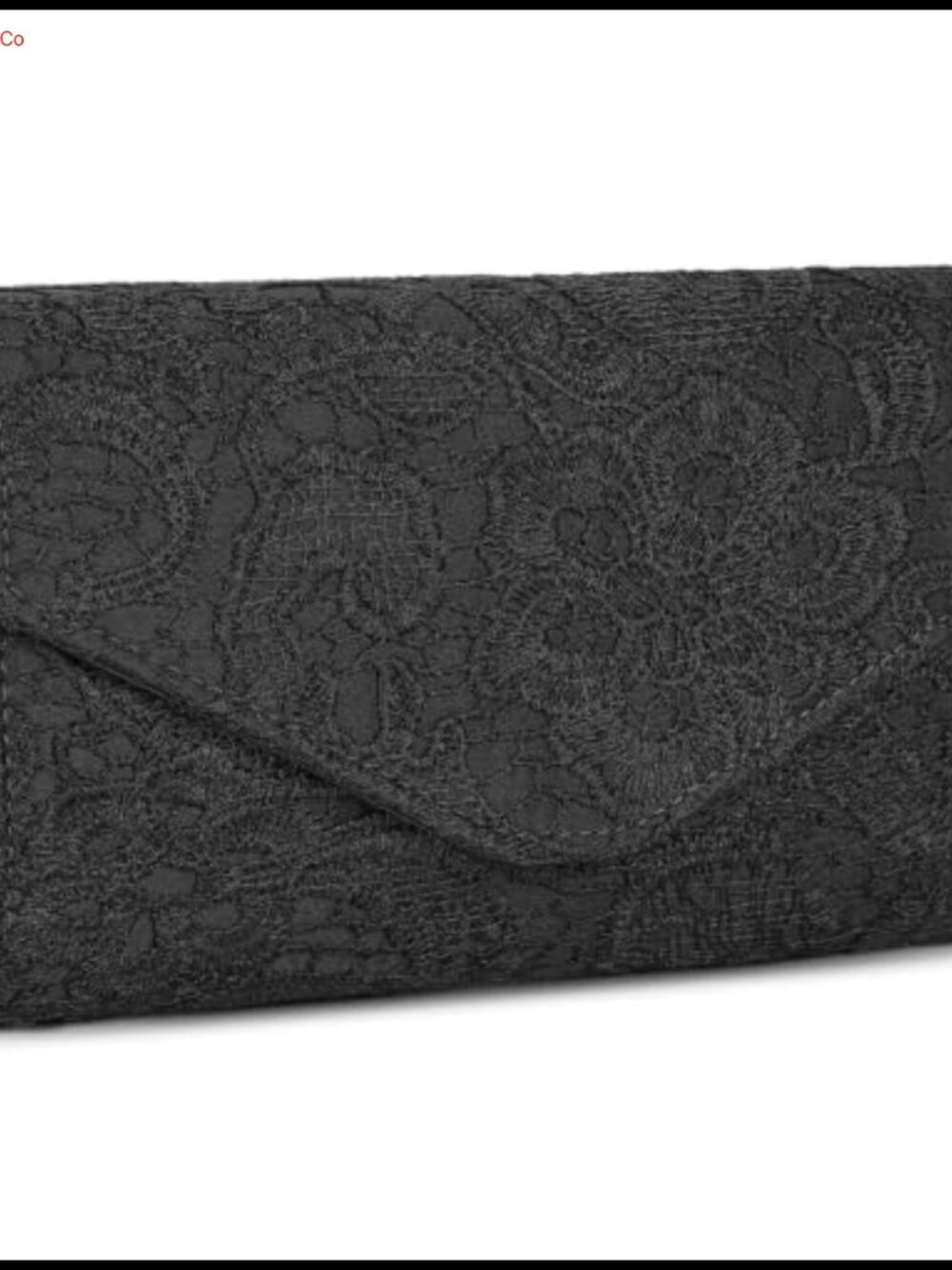 Satin Lace Clutch Purse Evening Bag Envelope with Chain